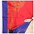 Hermès HERMES Carré 90 Foulard "Souvenirs de Paris" Seta Blu Beige Auth 191677 - vista 5