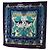 Hermès HERMES Carre 140 Scarf "Le Paradis du Ray" Cashmere Navy Auth hk3922M Blu navy