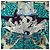 Hermès HERMES Carre 140 Scarf "Le Paradis du Ray" Cashmere Navy Auth hk3922M Blu navy - vista 6