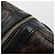 Céline Borsa Boston CELINE Macadam Canvas PVC Pelle Nera Oro Auth 189541A Nero D'oro - vista 10