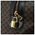 Céline Borsa Boston CELINE Macadam Canvas PVC Pelle Nera Oro Auth 189541A Nero D'oro - vista 21