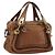 Chloé Borsa Chloe Paraty in pelle marrone oro Auth bs35996 D'oro