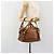 Chloé Borsa Chloe Paraty in pelle marrone oro Auth bs35996 D'oro - vista 23