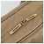 Borsa LOEWE Anagram Amazona 36 in Pelle Oro Autentica 190941 D'oro - vista 18