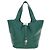 Hermès Borsa HERMES Picotan Lock GM in Taurillon Clemence Verde Argento Autentica 190070SAM - vista 13