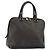 Céline Borsa CELINE Macadam Canvas PVC Pelle Nera Oro Auth mr2677 Nero D'oro