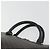 Céline Borsa CELINE Macadam Canvas PVC Pelle Nera Oro Auth mr2677 Nero D'oro - vista 14