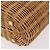 Borsa Salvatore Ferragamo Rattan Gancini Marrone Oro Auth 191683V D'oro - vista 17