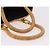 Borsa Salvatore Ferragamo Rattan Gancini Marrone Oro Auth 191683V D'oro - vista 9