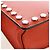 Borsa a Spalla PRADA in Pelle Arancione Argento Auth 190652M - vista 16