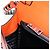 Borsa a Spalla PRADA in Pelle Arancione Argento Auth 190652M - vista 25
