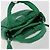 Borsa PRADA in pelle 2way Verde Argento Auth 191471SM - vista 6