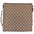 Borsa a Spalla GUCCI GG Canvas Beige Argento 113013 Auth 186678 - vista 13