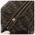 FENDI Zucca Canvas Vanity Hand Bag Marrone Oro Autentico 191576 D'oro - vista 19