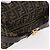 FENDI Zucca Canvas Vanity Hand Bag Marrone Oro Autentico 191576 D'oro - vista 6