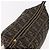 FENDI Zucca Canvas Vanity Hand Bag Marrone Oro Autentico 191576 D'oro - vista 9
