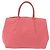 Borsa a mano PRADA Ribbon Nylon Pink Gold Auth 191389A Rosa D'oro - vista 2