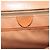 Céline Borsa CELINE Macadam Canvas PVC Pelle Marrone Oro Auth mr2642 D'oro - vista 12