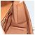 Céline Borsa CELINE Macadam Canvas PVC Pelle Marrone Oro Auth mr2642 D'oro - vista 19