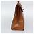 Céline Borsa CELINE Macadam Canvas PVC Pelle Marrone Oro Auth mr2642 D'oro - vista 3