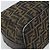 Borsa a Mano FENDI Zucca Canvas Nero Marrone Auth 188089 - vista 10