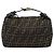 Borsa a Mano FENDI Zucca Canvas Nero Marrone Auth 188089 - vista 2