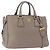 Borsa PRADA Vitterodino in pelle 2way Grigio Oro Auth BA13937V Marrone D'oro