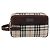 Clutch BURBERRY Nova Check in tela beige e argento Auth mr2740 - vista 13