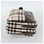 Clutch BURBERRY Nova Check in tela beige e argento Auth mr2740 - vista 4