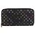 LOUIS VUITTON Monogram Multicolor Zippy Long Wallet Black M60243 LV Auth bs36045 Nero - vista 13