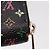 LOUIS VUITTON Monogram Multicolor Zippy Long Wallet Black M60243 LV Auth bs36045 Nero - vista 9