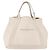 BALENCIAGA Borsa Cabas M Navy in Pelle Bianco Argento 339936 Auth hk3892 - vista 13