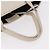 BALENCIAGA Borsa Cabas M Navy in Pelle Bianco Argento 339936 Auth hk3892 - vista 8