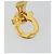 Salvatore Ferragamo Gancini Ohrringe Metall Gold Authentisch BA13862V Golden - Ansicht 6