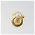 Salvatore Ferragamo Gancini Ohrringe Metall Gold Authentisch BA13862V Golden - Ansicht 7
