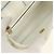 CHANEL Matelasse 20 Chain Shoulder Bag Leather White Gold CC Auth 190689SAM Bianco D'oro - vista 10