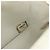 CHANEL Matelasse 20 Chain Shoulder Bag Leather White Gold CC Auth 190689SAM Bianco D'oro - vista 11
