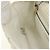 CHANEL Matelasse 20 Chain Shoulder Bag Leather White Gold CC Auth 190689SAM Bianco D'oro - vista 22