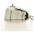 CHANEL Matelasse 20 Chain Shoulder Bag Leather White Gold CC Auth 190689SAM Bianco D'oro - vista 4