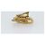 Orecchini CHANEL COCO Mark in metallo dorato CC Autentici 186930 D'oro - vista 4