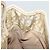 Borsa a tracolla Christian Dior Trotter Canvas Romantic Chain PVC Avorio Auth 190613 Argento Crudo - vista 11