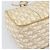 Borsa a tracolla Christian Dior Trotter Canvas Romantic Chain PVC Avorio Auth 190613 Argento Crudo - vista 16