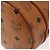 Borsa a Spalla MCM Vicetos Logogram PVC Pelle Marrone Oro Auth hk3898 D'oro - vista 16