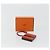 Hermès HERMES Retort Okare K Bag Charm Pelle Arancione Auth BA14045M - vista 12