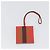 Hermès HERMES Retort Okare K Bag Charm Pelle Arancione Auth BA14045M - vista 2