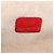 Pochette cosmetica GUCCI Horsebit in pelle rossa e oro Auth 191565 - vista 12
