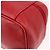 Pochette cosmetica GUCCI Horsebit in pelle rossa e oro Auth 191565 - vista 17