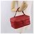 Pochette cosmetica GUCCI Horsebit in pelle rossa e oro Auth 191565 - vista 21