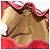 Zaino GUCCI Bamboo Scamoso Rosso Oro 003 2058 0016 Auth 191533 - vista 20
