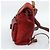 Zaino GUCCI Bamboo Scamoso Rosso Oro 003 2058 0016 Auth 191533 - vista 4